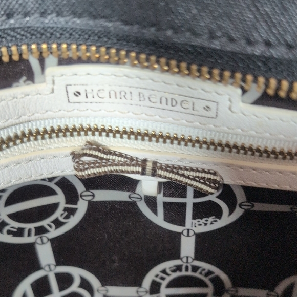 Henri Bendel Black Saffiano Leather Large Tote - Picture 11 of 14